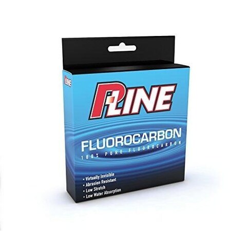 P-Line Soft Fluorocarbon Fishing Line 4Lb 250Yd Clear SFC250-4